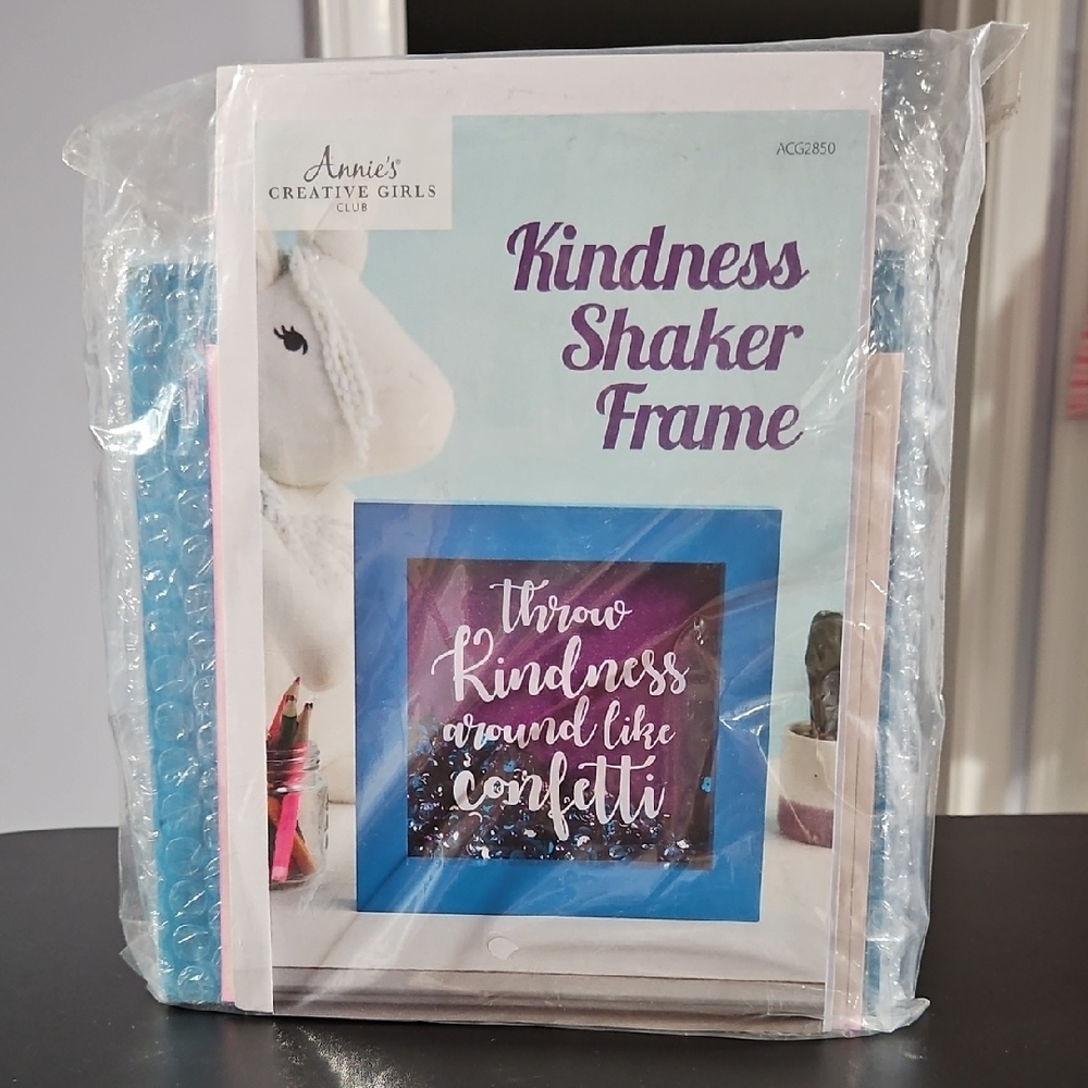 Kindness Shaker Frame Complete Crafting Kit- BRAND NEW